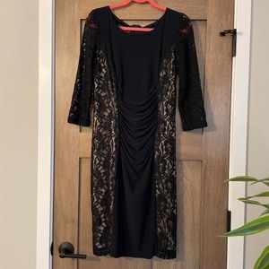 Dark blue dress